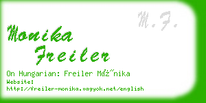 monika freiler business card